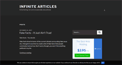 Desktop Screenshot of infinite-hacks.com