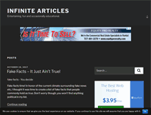 Tablet Screenshot of infinite-hacks.com